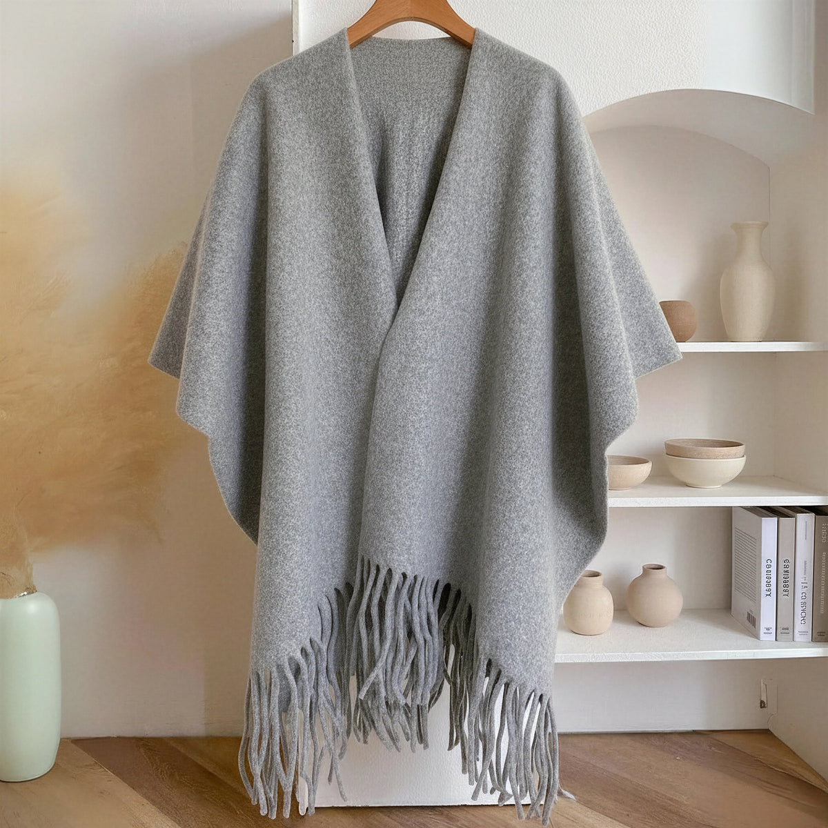 The Boreal Tassel Shawl