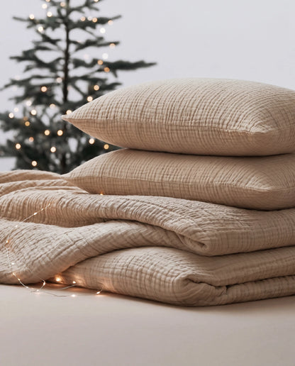 The Boreal Winter Muslin Blanket