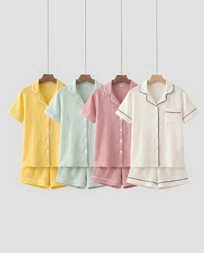 The Boreal Muslin Pajama Set