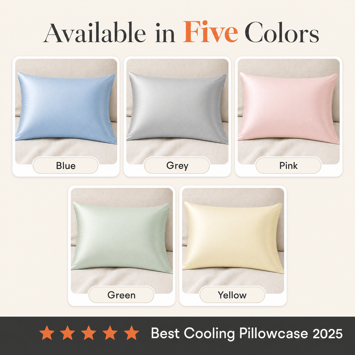 The Boreal Cooling Pillowcase Set – 2-Pack