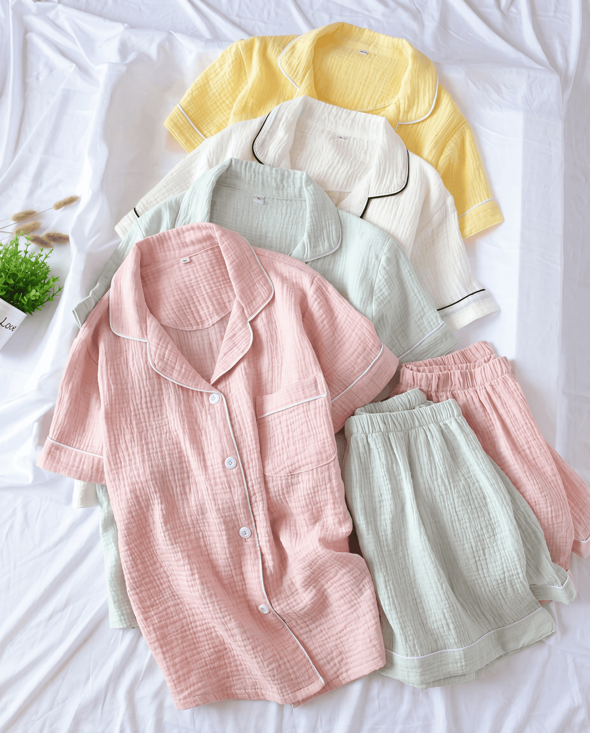 The Boreal Muslin Pajama Set
