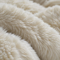 Close-up of the deep plush pile used for Cloud Plush Robe